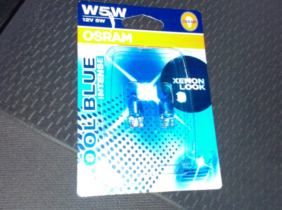 Osram Cool Blue Intense W5W 1