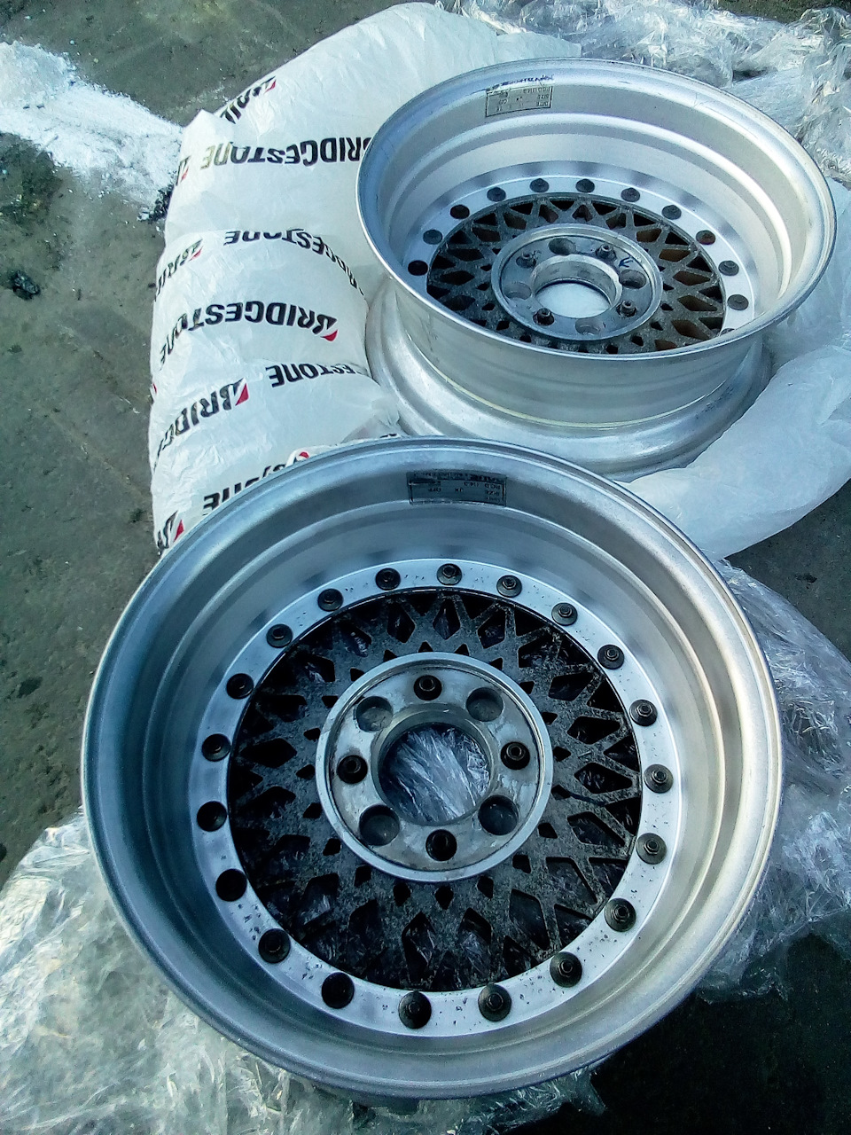Rays Volk Mesh / center lock 5