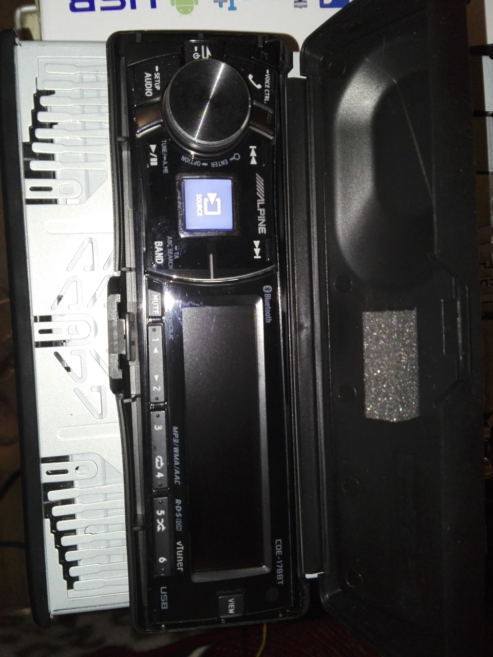 Продам комплект Alpine cde 178bt та Sbg 30 kit 5