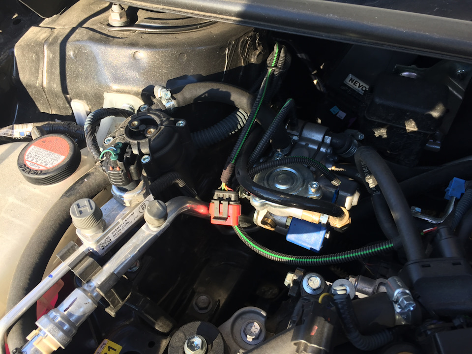 ГБО на Toyota Corolla 1.33 4
