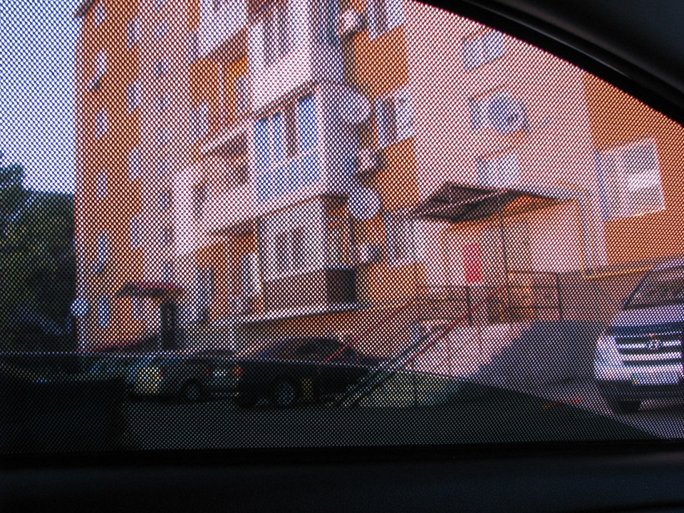 Тонировка и шторки. 5
