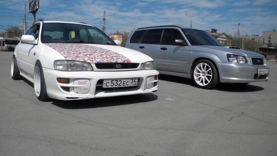 Раптово. Бампер від Subaru Impreza 2