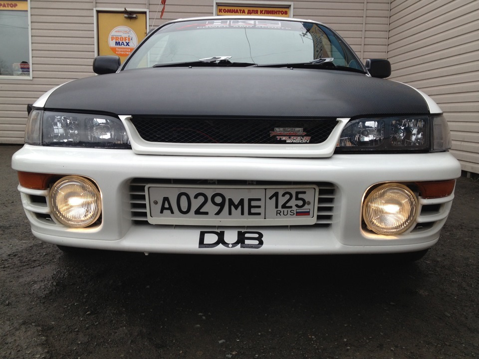 Раптово. Бампер від Subaru Impreza 4