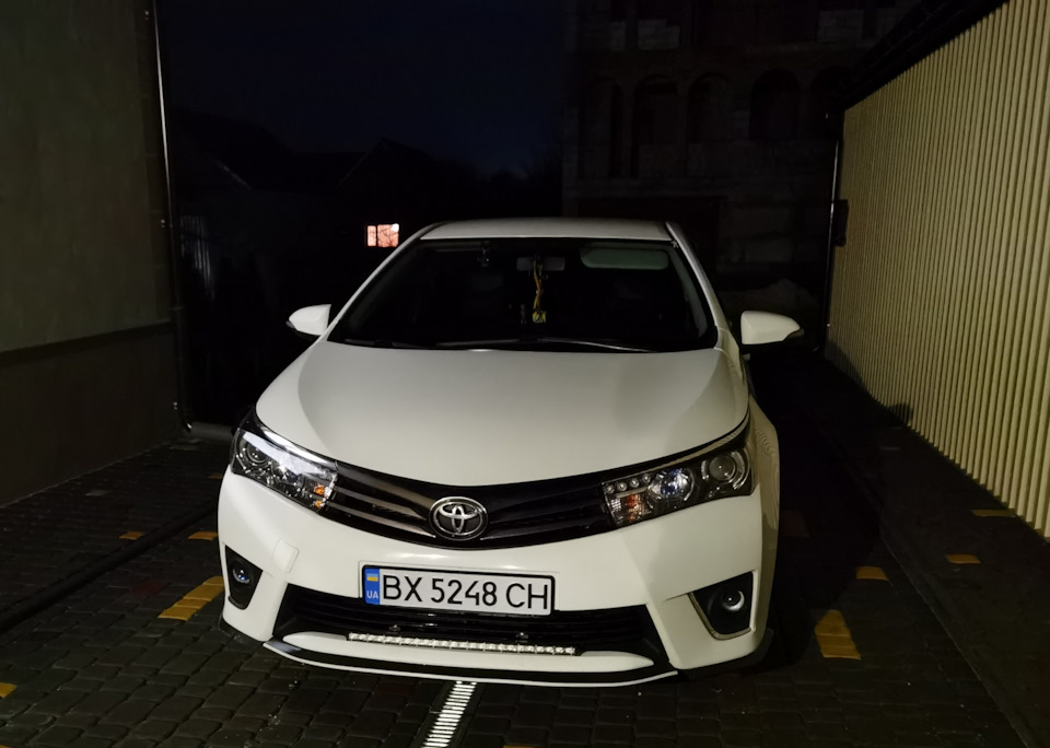 Установил LED — балку 2