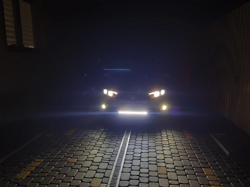 Установил LED — балку