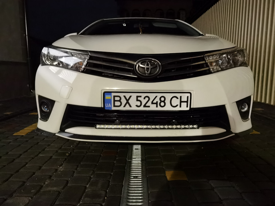Установил LED — балку 3