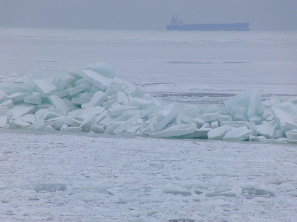 Крижане зимове море в Одесі 2012 3