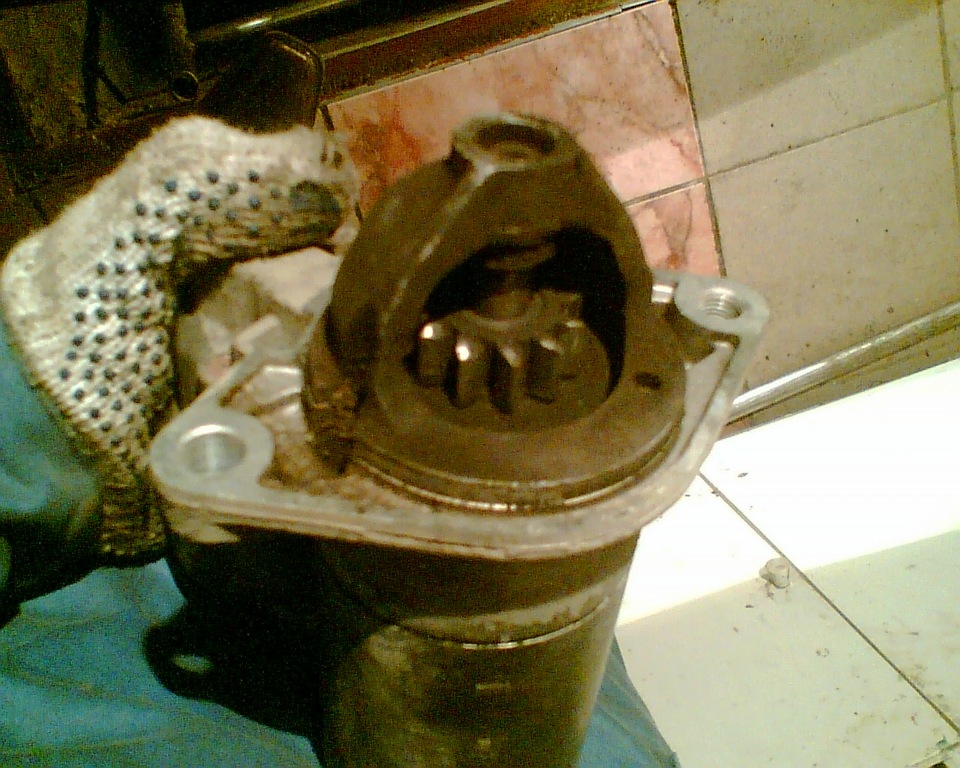Заміна бендикса стартера 3