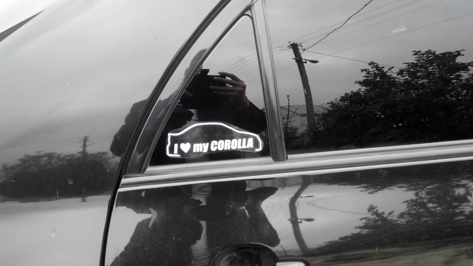 I love my corolla 2