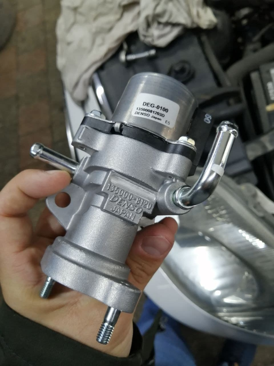 Зміна клапана EGR. Помилка P0403. 5