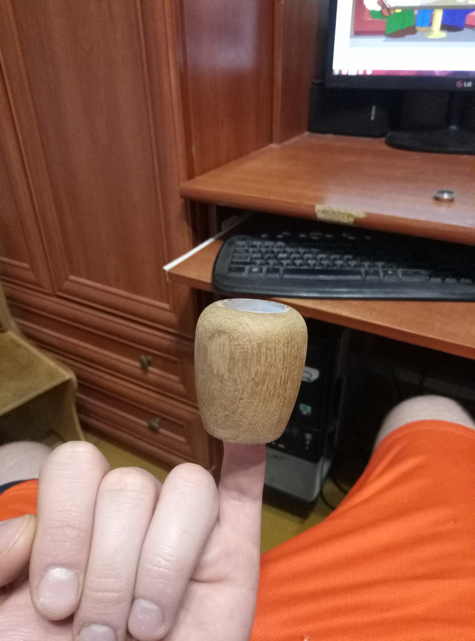 Дерев'яна ручка КПП 5