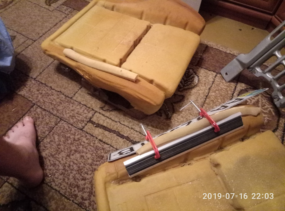 Початок реставрації рекарів 4