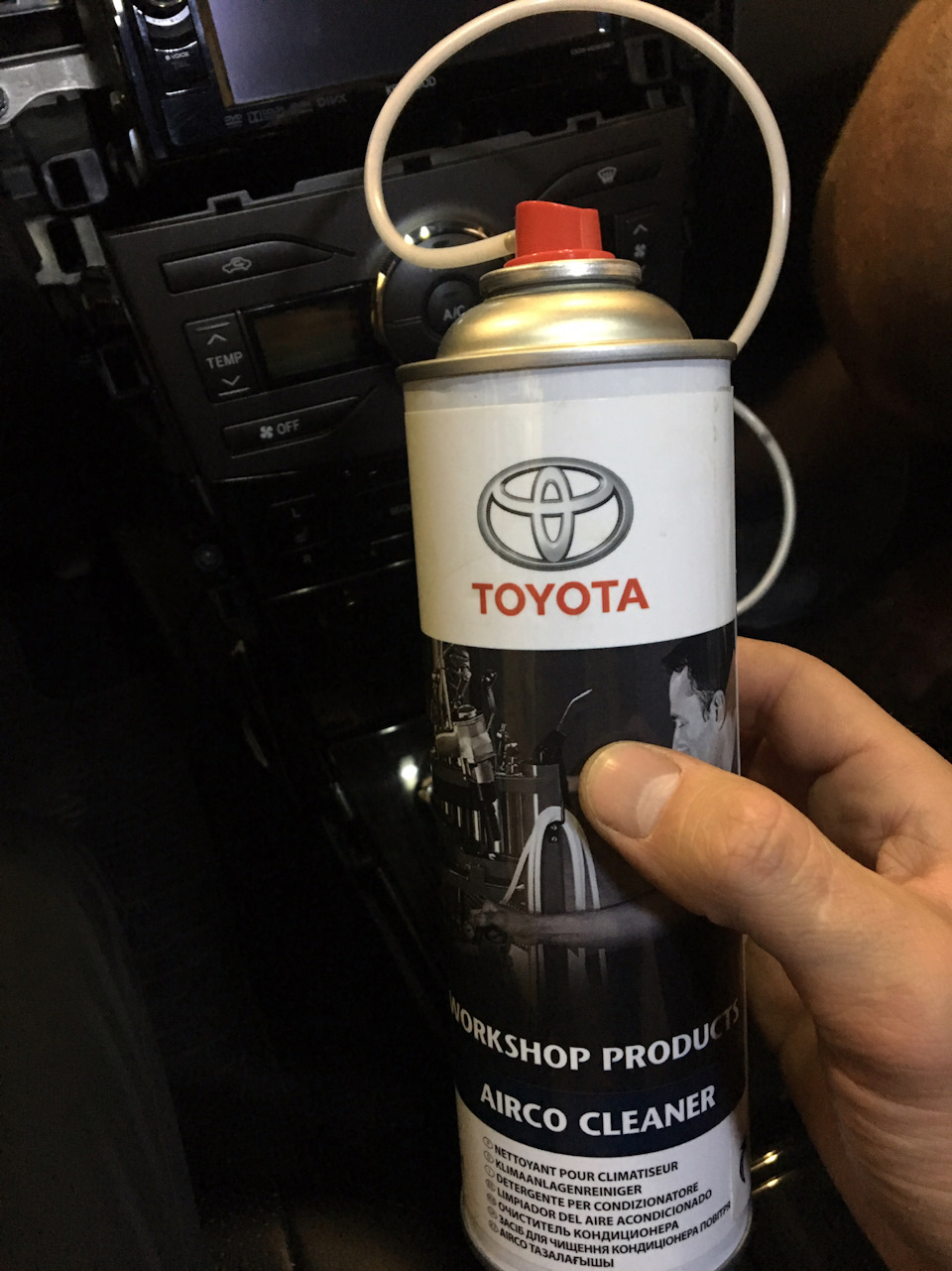 Чистка кондиціонера TOYOTA 3