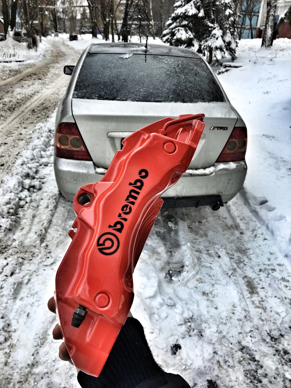 Передні супорти BREMBO 18Z 6pot від Porsche CAYENNE / Audi Q7