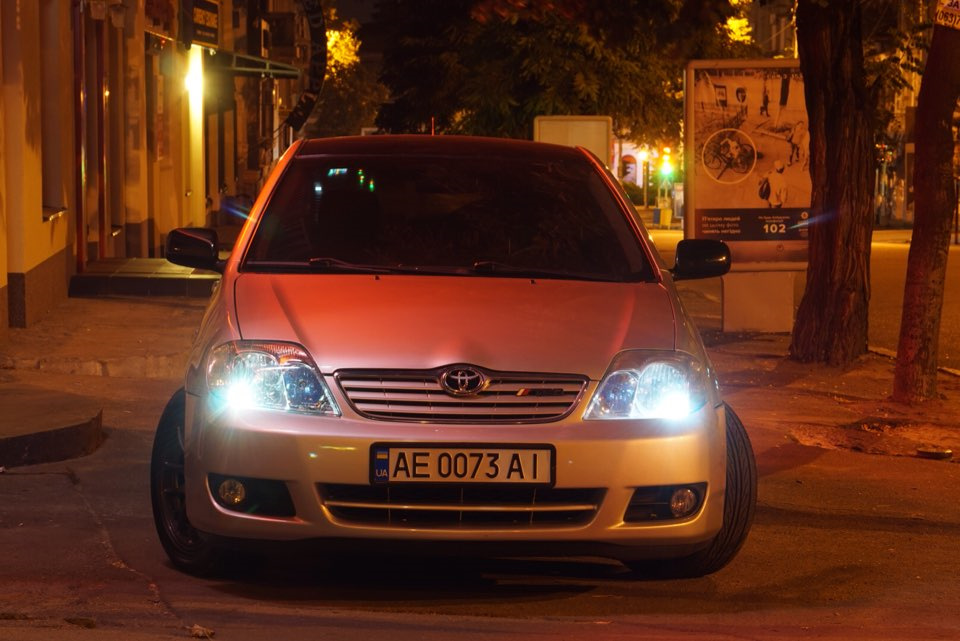 Photoset №2 Corolla e120 Sony QX-1 3