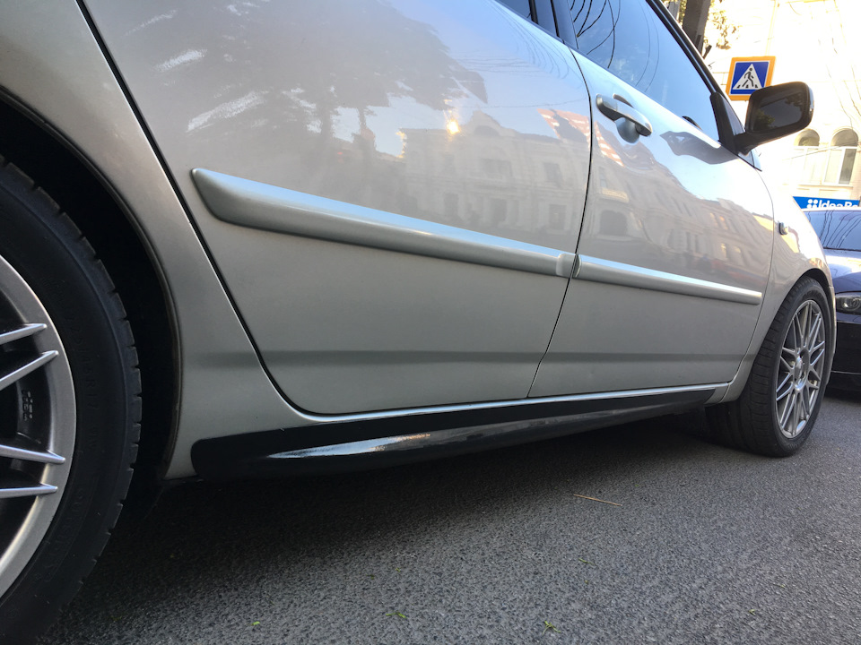 Пороги від Škoda Octavia A5 FL. Сумний досвід. 3