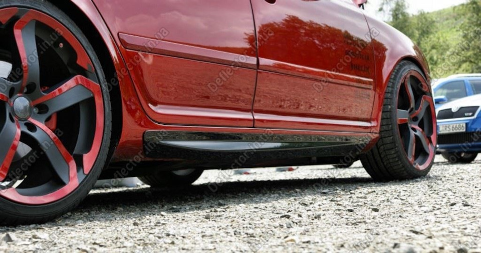 Пороги від Škoda Octavia A5 FL. Сумний досвід. 1