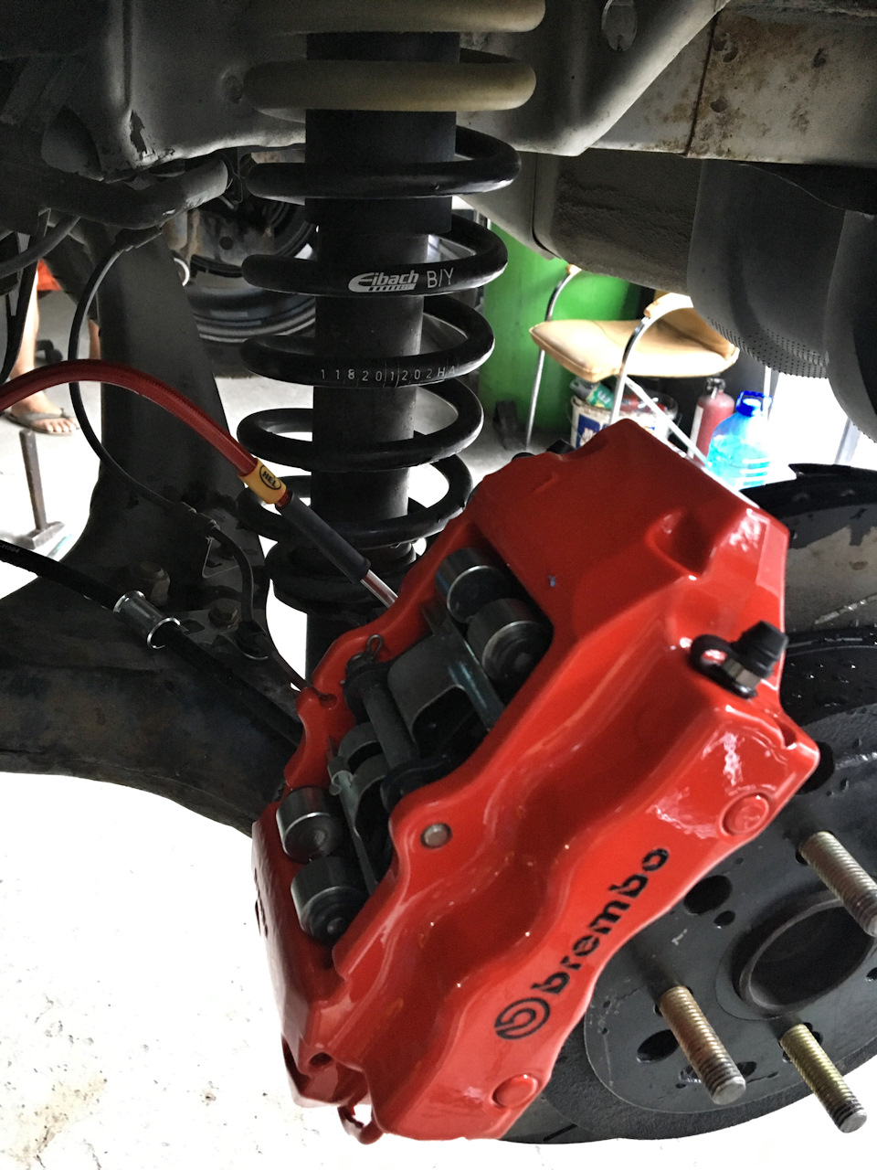 Задні супорти BREMBO 4pot від Porsche CAYENNE / Audi Q7 3