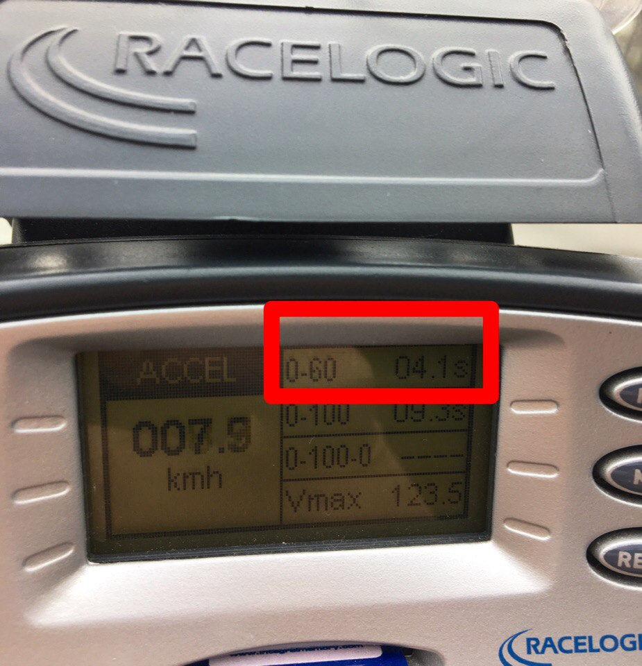 Виміри Racelogic. 0-60, 0-100, 402m. 3