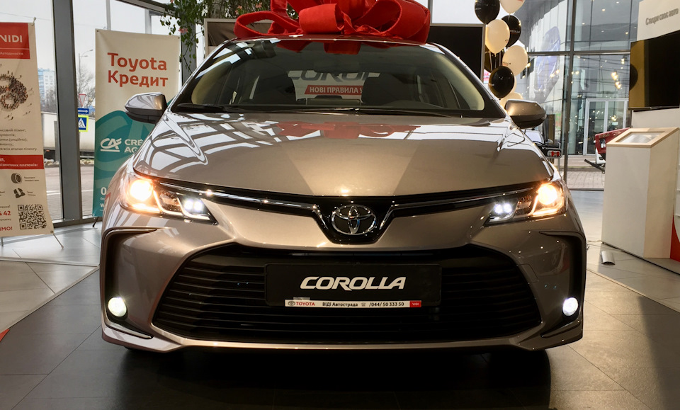 Новини нової Corolla 1,6 4