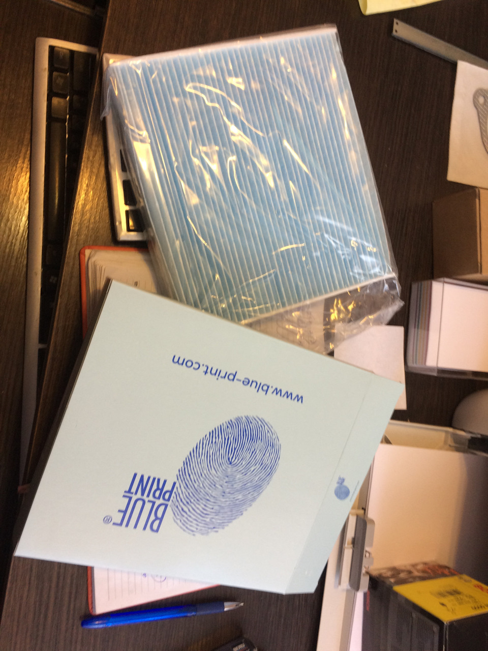 Фільтр салону blue print 1