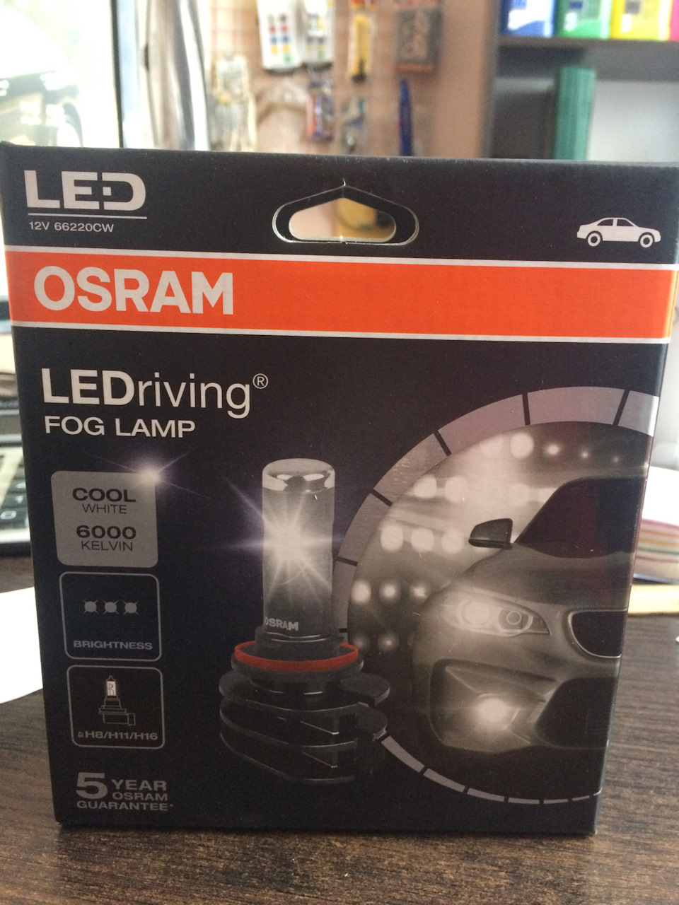 Led osram в туманки 3