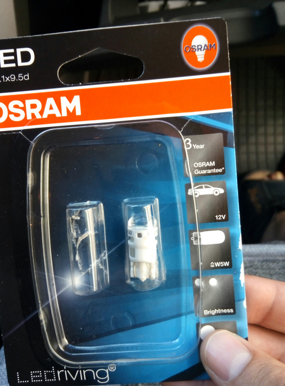 Osram 5w5 габарити 2