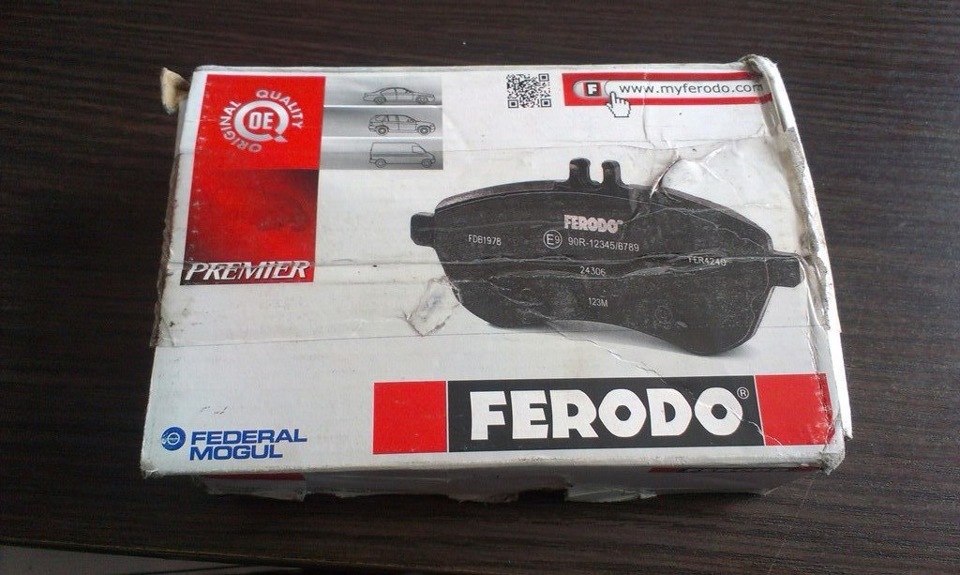 Задні Колодки FERODO 1