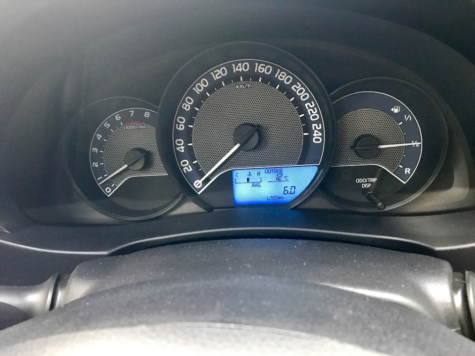 Витрата: Бензин = 6; Газ = 6,6 літрів; 1