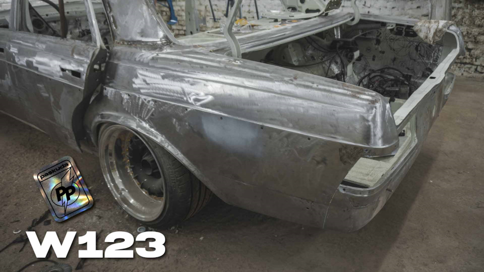 ВІДНОВЛЮЄМО W123 MERCEDES. ВСТАНОВЛЕННЯ ПНЕВМИ AIR LIFT. КАСТОМ ДИСКИ. CMS RACE. PASKUDAPROJECT 1