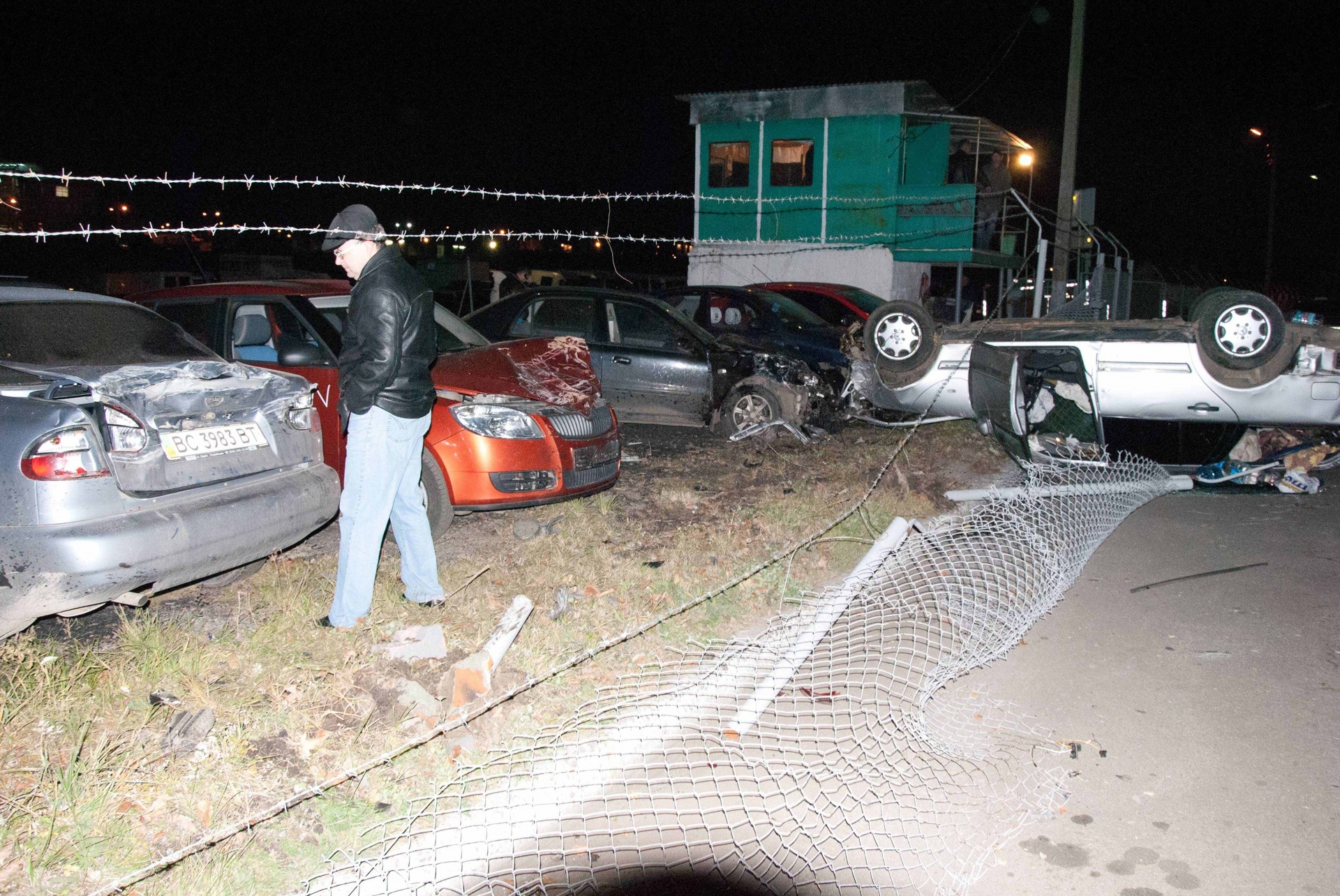 28.10.2011 ДТП, п'яний розбив 9 машин 5