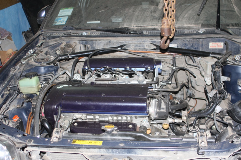 Swap 3zz-fe --> 4a-GE Silver TOP 1