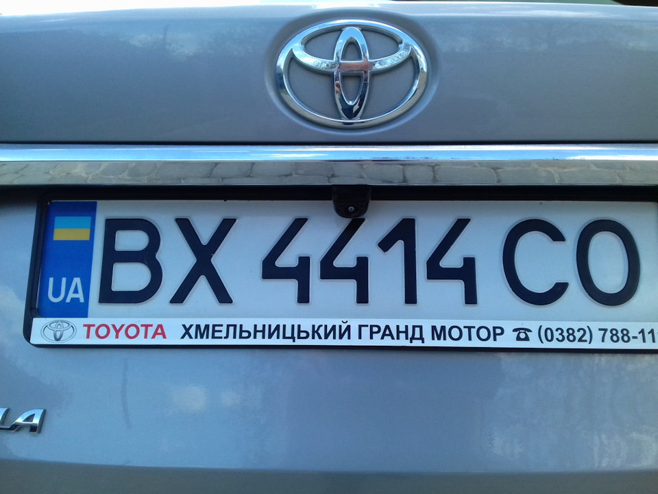 Камера заднього ходу 4