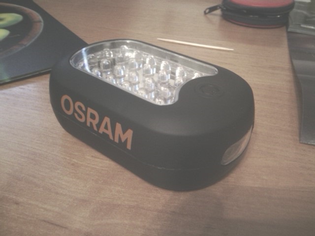 Маленька приємна обновка - ліхтарик Osram 1