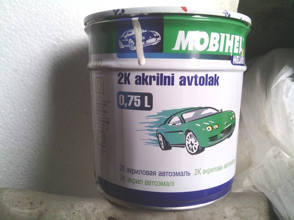 Фарбування авто: частина 4 - старт фарбування. 5