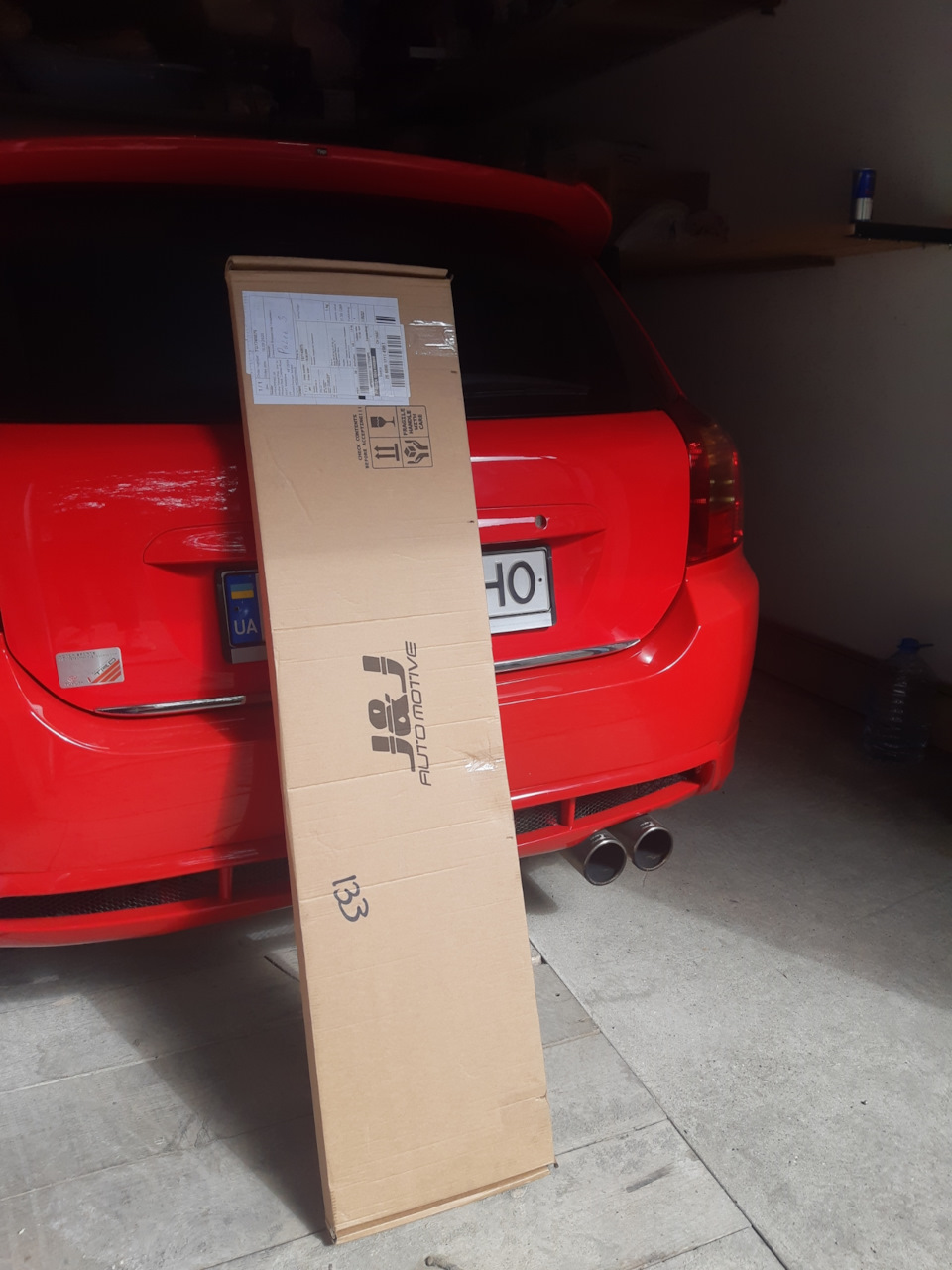 Встановив вітровики на Toyota corolla e12, 3 door. 1