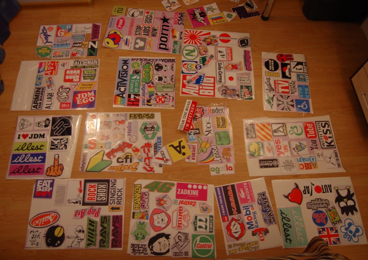 Stickerboombed 2