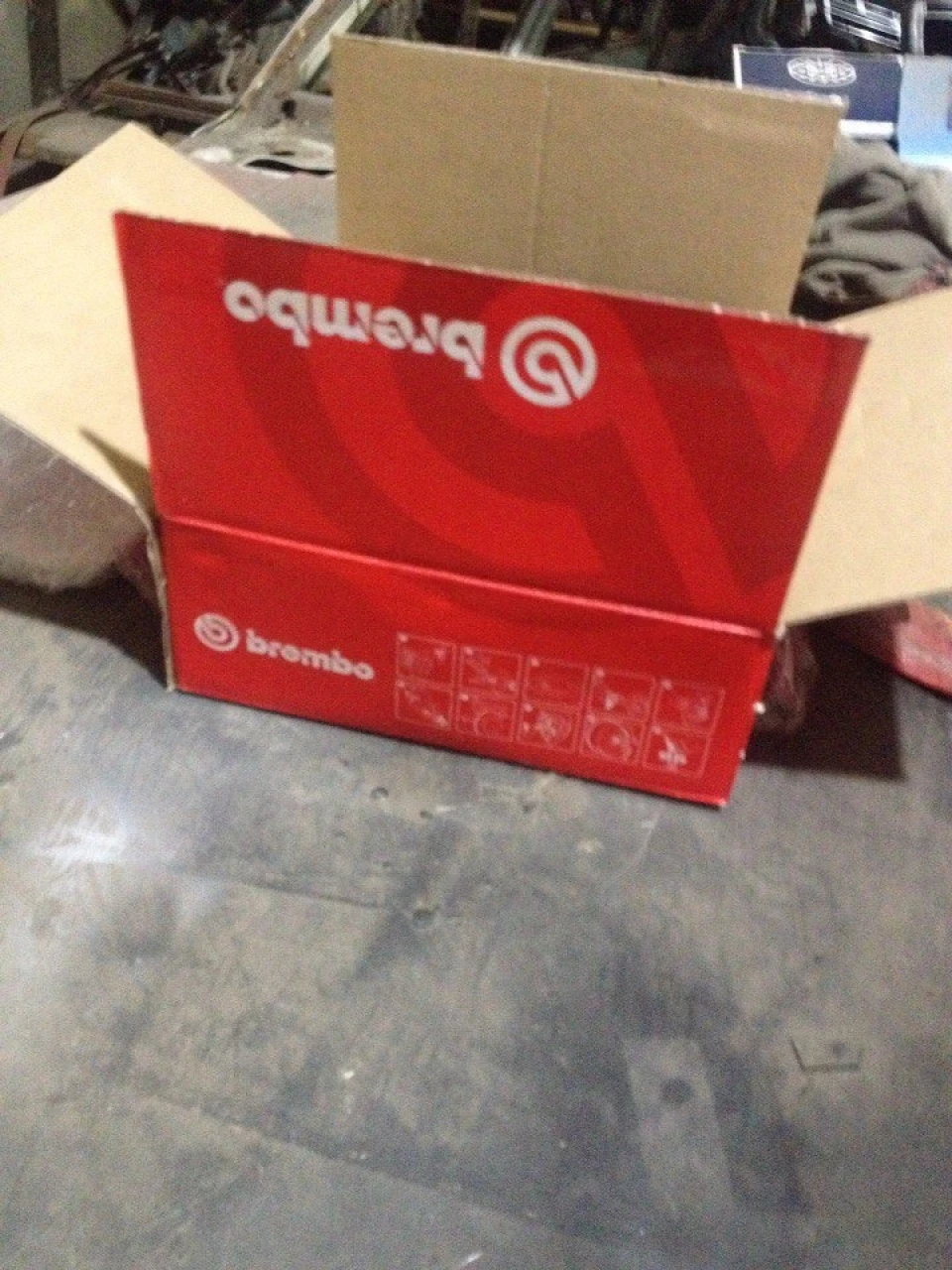 BREMBO MAX 240MM Назад.