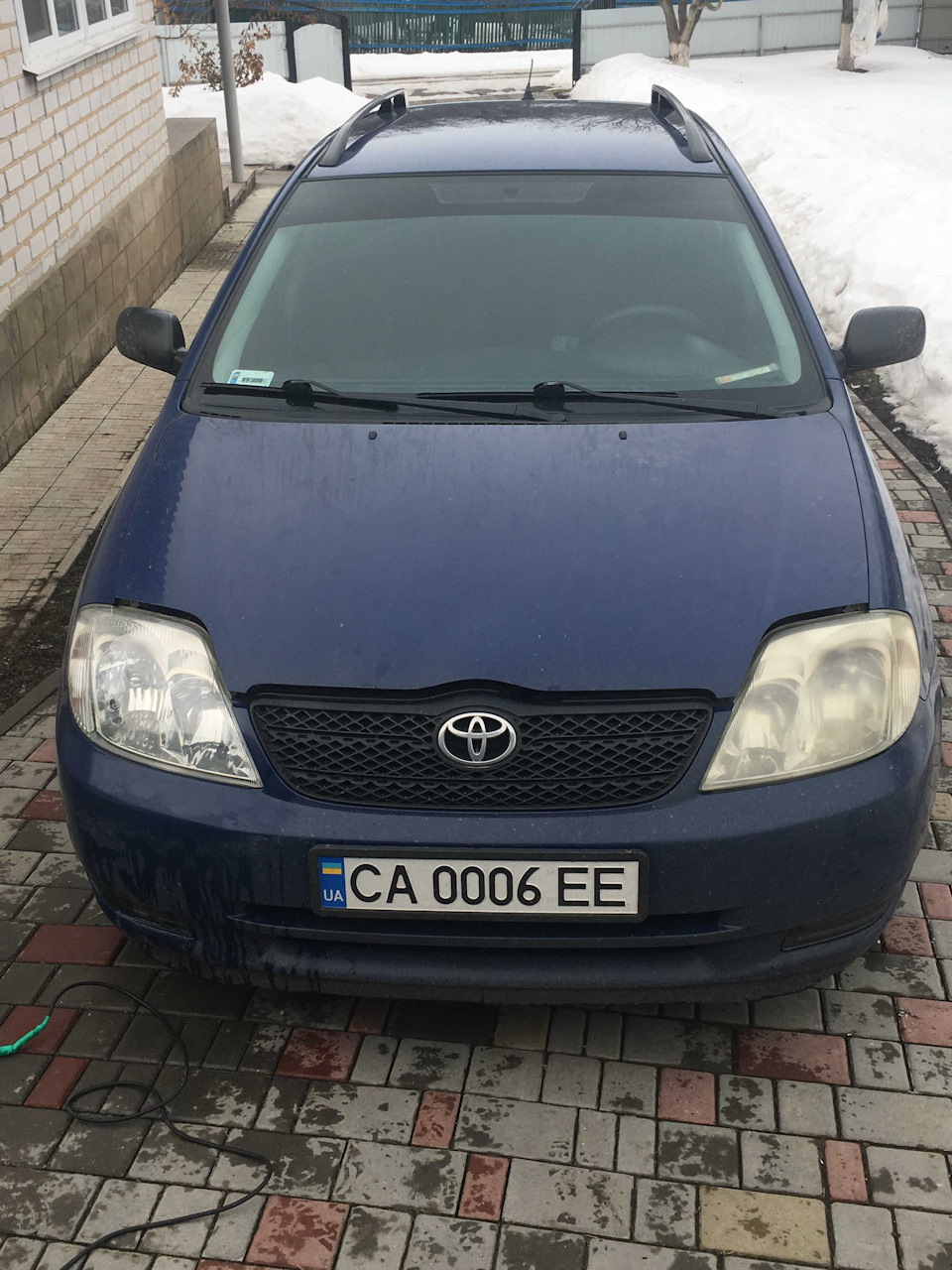 Поліровка фар Королла е120 1