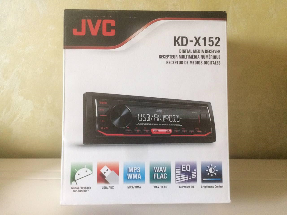 Заміна штатної голови на магнітолу JVC. 1
