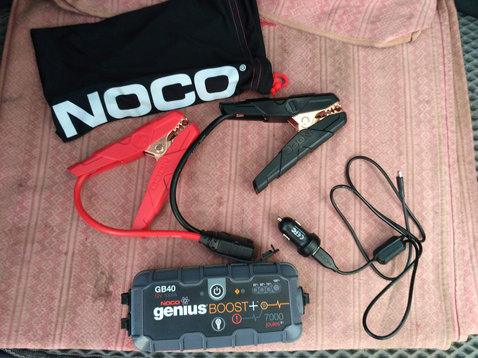 Noco GB40 Genius Boost Lithium Jump Starter - 1000A 2