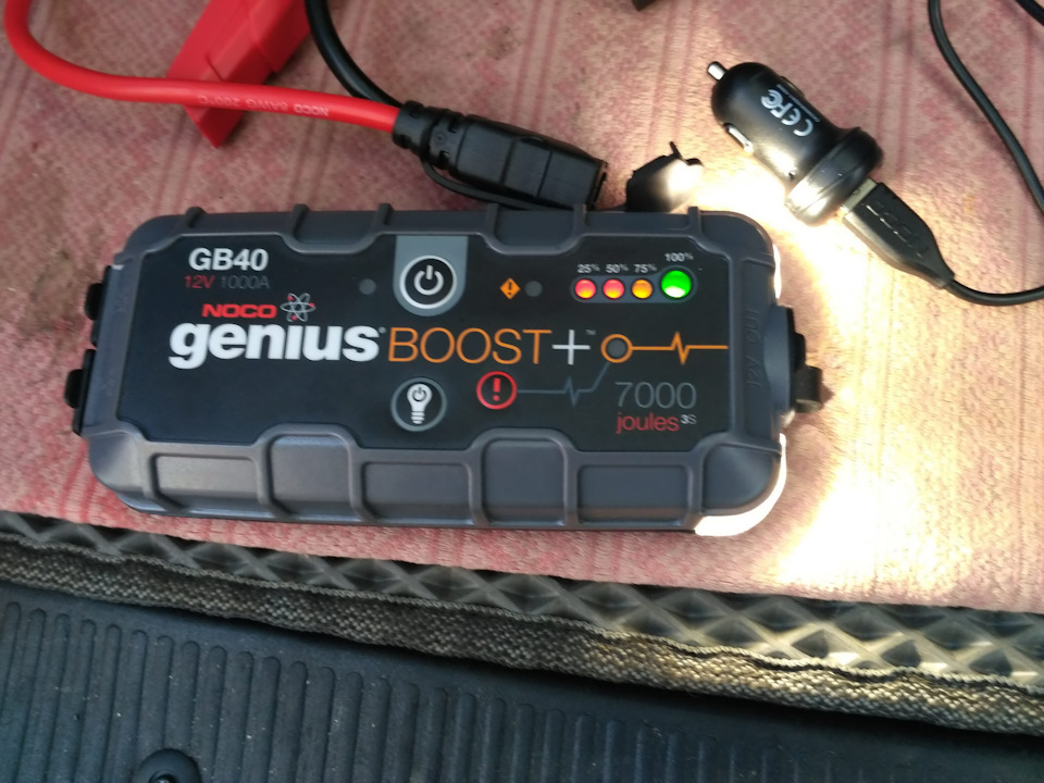 Noco GB40 Genius Boost Lithium Jump Starter - 1000A 3