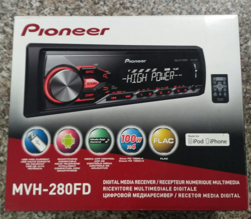 Pioneer і кнопки на кермі 1