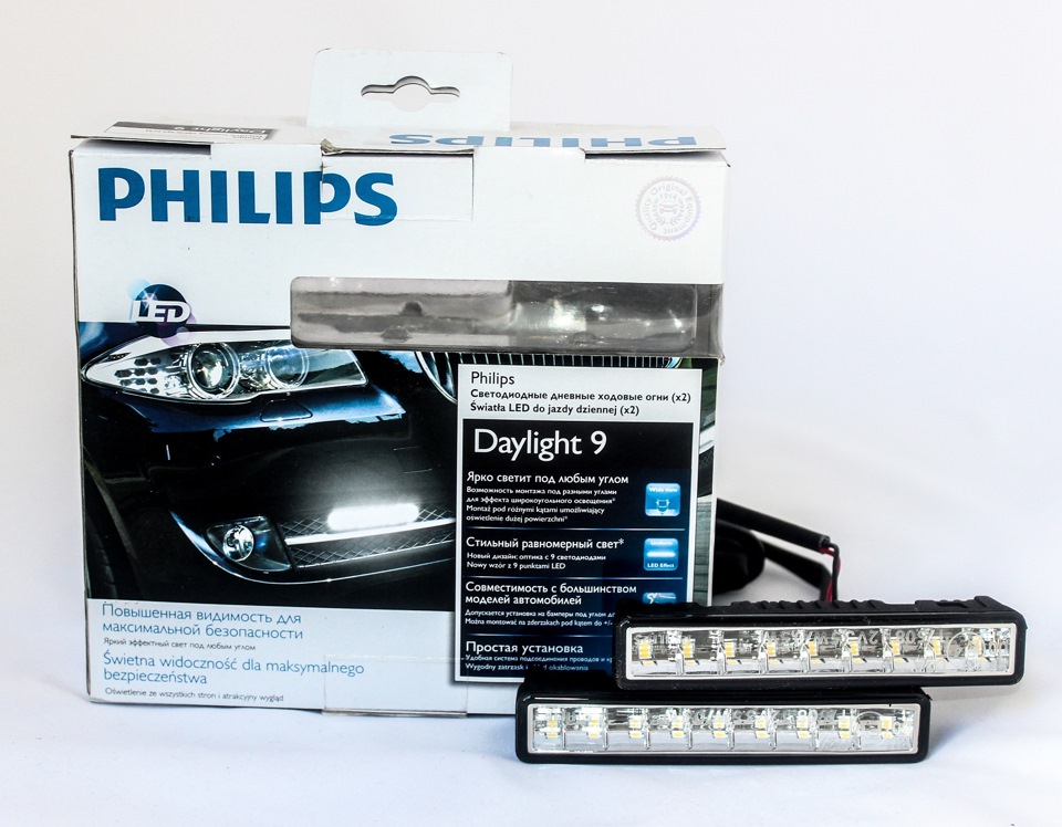 Денні ходові вогні Philips LED DayLight 9 1