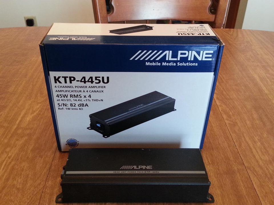 Підсилювач Alpine KTP-445 1