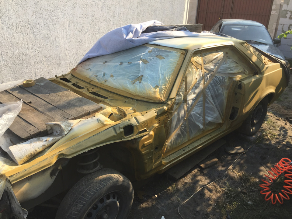 Підготовка до фарбування 1