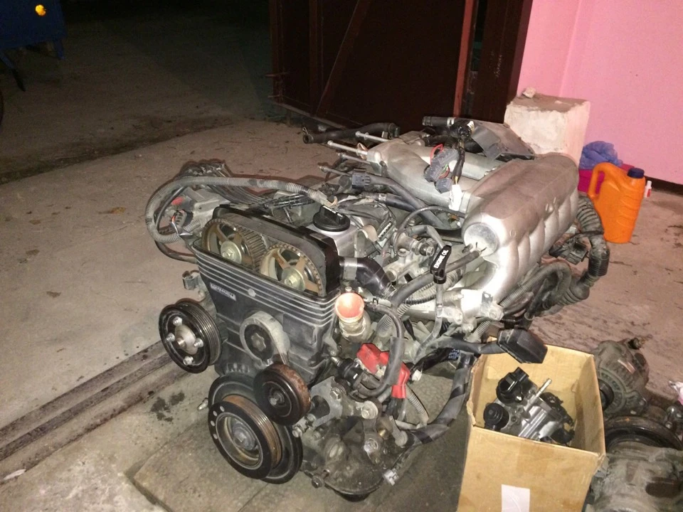 Приехал мотор, 1jz-ge
