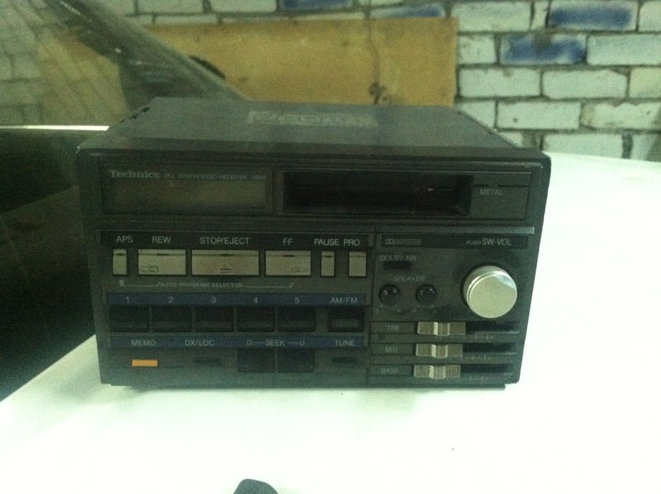 …підганяння -магнітола Technics cq-ls245a 1