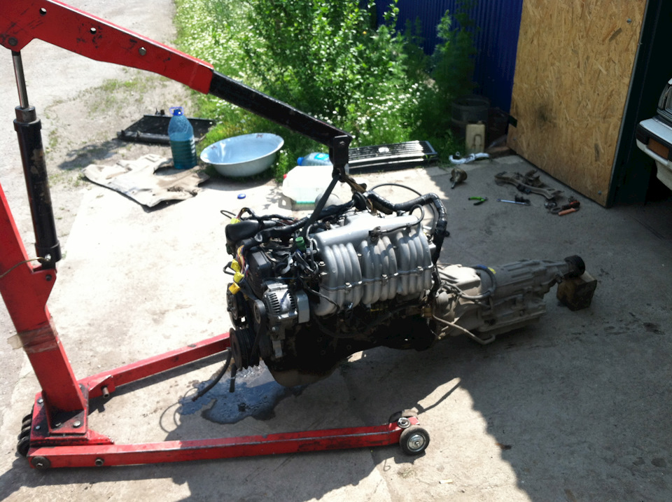 Заміна двигуна 1g-ge на 1g-fe 1