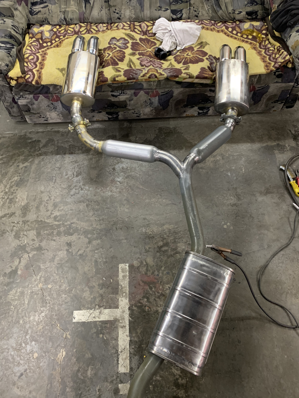 #58 (доповнення) роздвоєна Вихлопна система 4